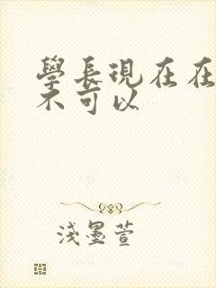 学长现在在上课不可以