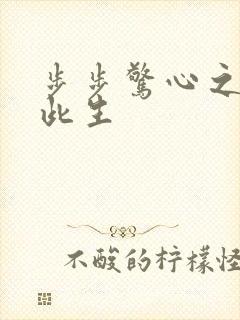 步步惊心之禛曦此生