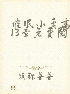 催眠小柔高达第13章免费阅读