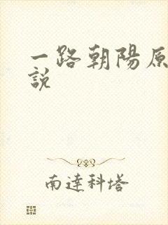 一路朝阳原著小说