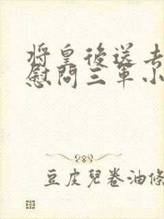 将皇后送去军营慰问三军小说