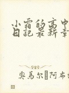 小霜的高中成长日记最新章节