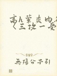 高h荤爽肉欲文〈三攻一受〉视频