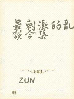 最刺激的乱惀小说合集