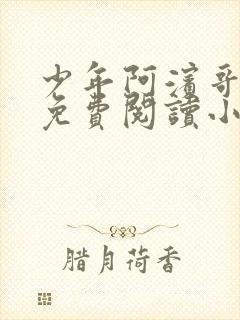 少年阿滨哥全文免费阅读小说