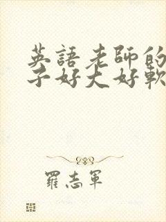 英语老师的小兔子好大好软水