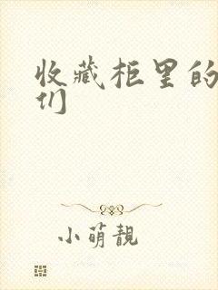 收藏柜里的男人们