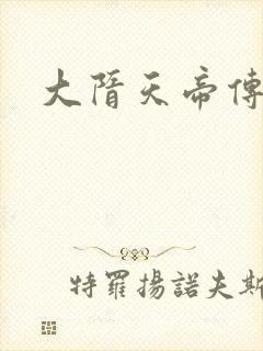 大隋天帝传
