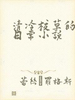 清冷校草的堕落日常小说