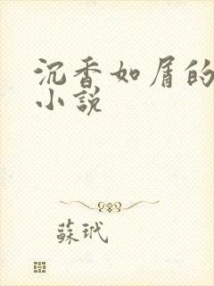 沉香如屑的原著小说