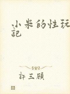 小米的性玩具日记