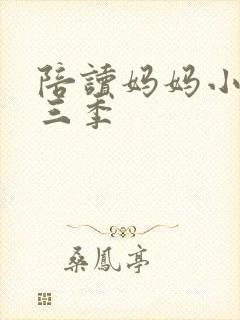 陪读妈妈小说第三季