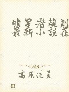 明星潜规则之皇最新小说在线阅读全文