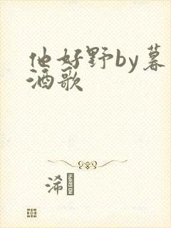 他好野by暮色酒歌