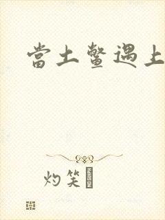 当土鳖遇上海龟