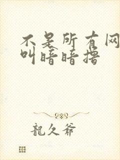 不是所有网站都叫暗暗撸