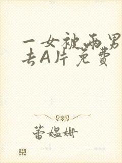 一女被两男桶进去A片免费