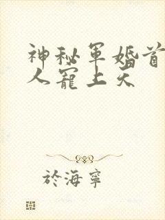 神秘军婚首长大人宠上天