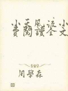 小天风流小说免费阅读全文最新章节