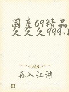 国产69精品久久久久999小说