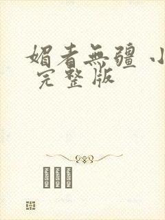 媚者无疆 小说 完整版