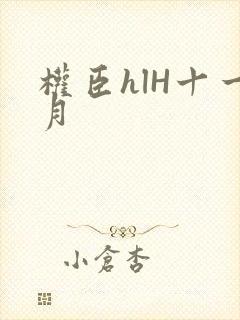 权臣hlH十一月