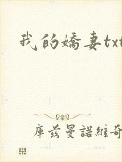 我的娇妻txt