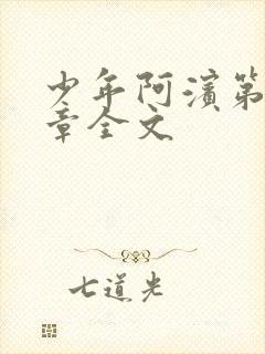 少年阿滨第13章全文