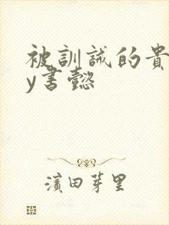 被训诫的贵妃by书懿