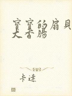 宝宝的扇贝想吃大香肠