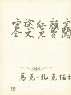 官途红颜完整版全文免费阅读