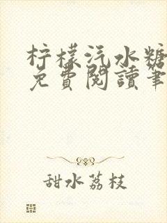 柠檬汽水糖全文免费阅读笔趣阁