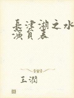 长津湖之水门桥演员表