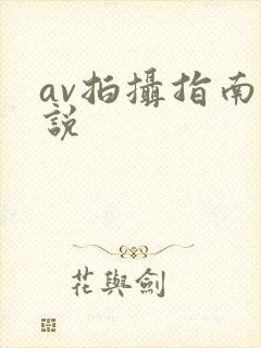 av拍摄指南小说