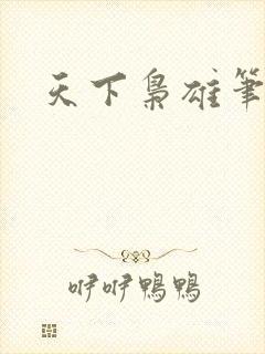 天下枭雄笔趣阁