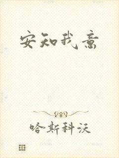 安知我意