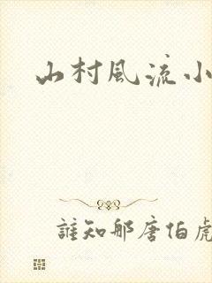 山村风流小说