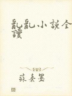 乱乱小说全文阅读