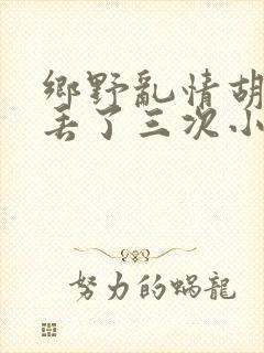 乡野乱情胡秀英丢了三次小说