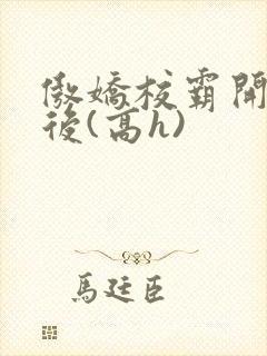 傲娇校霸开荤以后(高h)