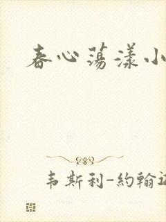 春心荡漾小说