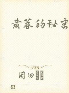 黄蓉的秘密