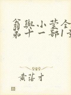 翁与小莹全目录第十一部1章