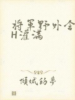 将军野外含公主H灌满