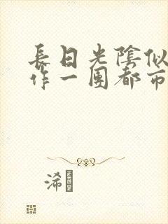 长日光阴似箭乱作一团都市言情