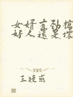 女婿有劲枪枪是好人还是坏人