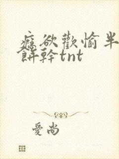 瘾欲欢愉半块小饼干tnt