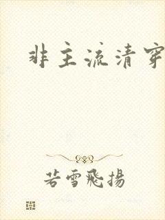 非主流清穿