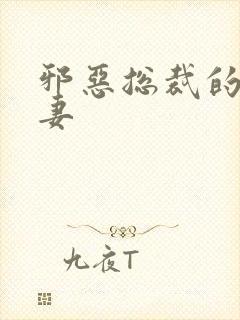 邪恶总裁的娇宠妻