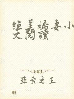 绝美娇妻小说全文阅读